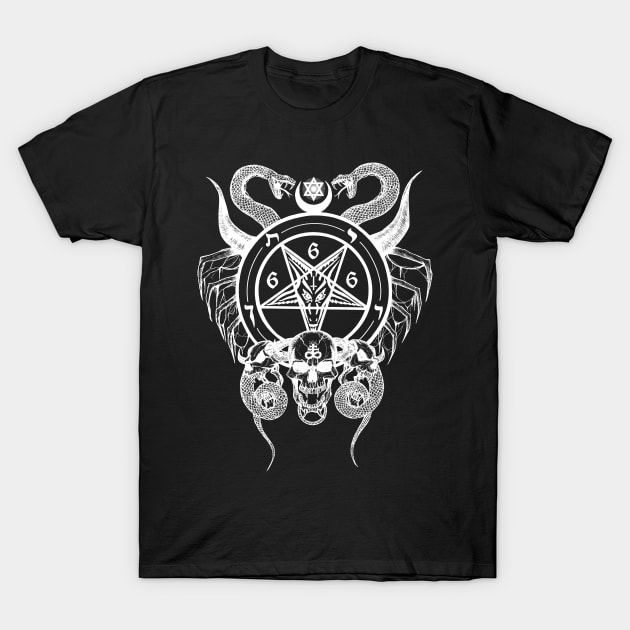 Sigil Of Baphomet T-Shirt by InkPerspective